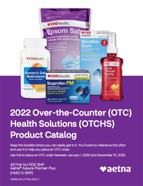 <b>2022</b> Over-the-<b>Counter</b> (<b>OTC</b>) Health Solutions (OTCHS) Product <b>Catalog</b> Keep this booklet where you can easily get to it. . Aetna medicare cvs otc catalog 2022